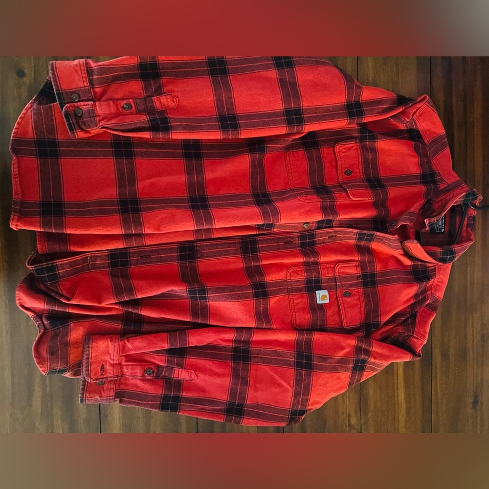 Men’s Carhartt Flannel Loose Fit | 2XL